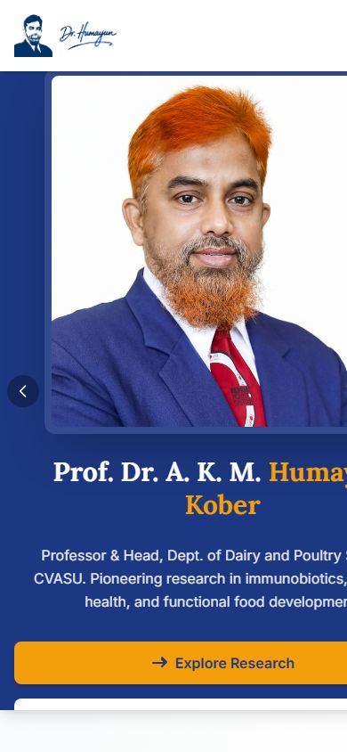 Prof. Humayun Kober — Academic Portfolio — Gallery image 2
